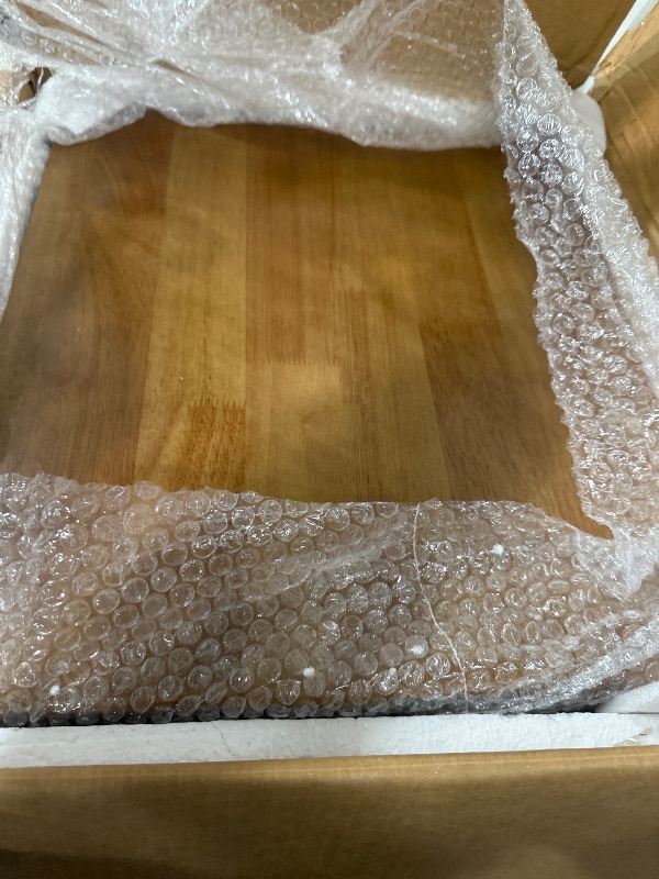 Photo 1 of **PARTS ONLY** Artswish Solid Wood Nightstand with Drawers & Charging Station, Mid-Century Modern Nightstand, Natural Wooden Bedside Table End Table, Wooden Side Tables for Bedroom