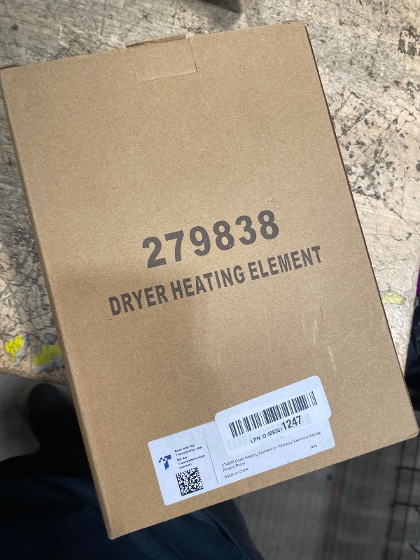 Photo 1 of [UPGRADED] 279838 Dryer Heating Element for Whirlpool Kenmore Maytag Amana Roper, Dryer Heating Element Parts Include Dryer Thermostat Thermal Fuse, Replaces 2406026 3403585 w10724237