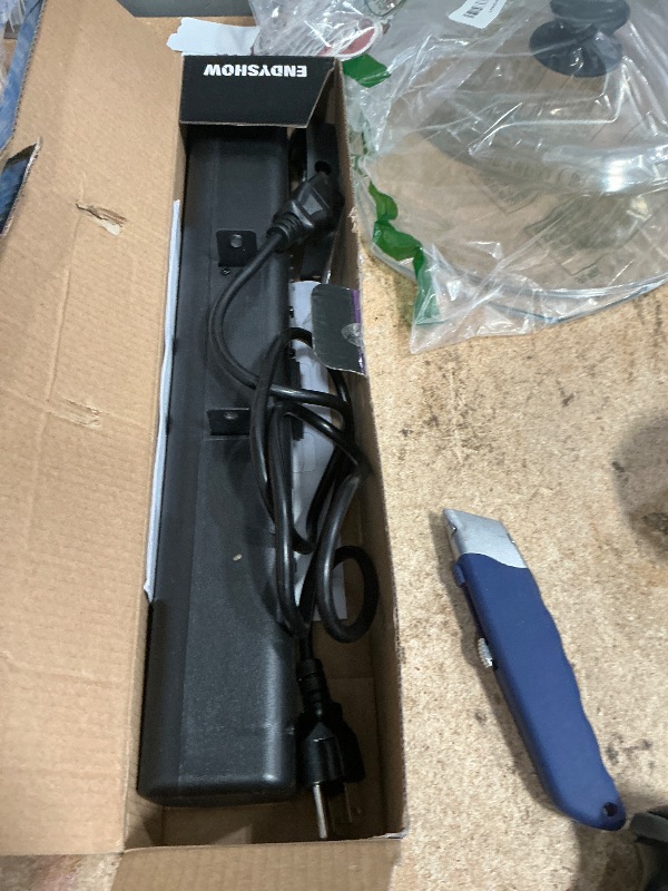 Photo 1 of **PARTIAL SET/ ONLY 1** ENDYSHOW LED Stage Light Bar,50W LED 4in1 RGBW DJ Lights Bar with Remote Control Sound Activated DMX Stage Lighting Uplights for Church Events Wedding Disco Party Stage DJ Lighting 2Pack