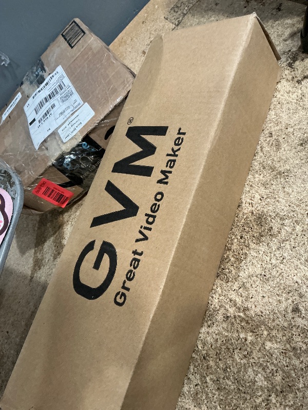 Photo 1 of **Parts Only** GVM PD60C RGB Video Light, 60W COB Photography Lighting, Portable Studio Light for Photographers, IP65 Water Resistant Handheld Spotlight with Bluetooth Control, 2700-6800K, 34200lux/0.5m