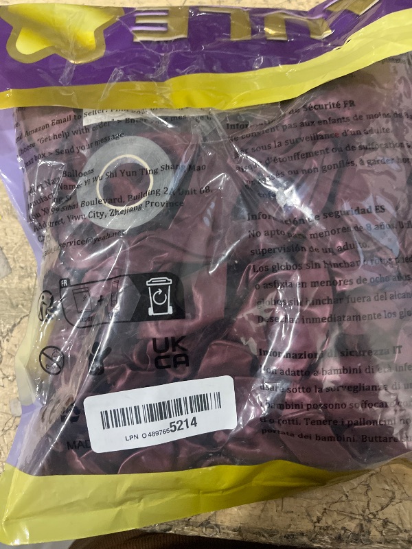 Photo 1 of (Burgundy) Balloons 