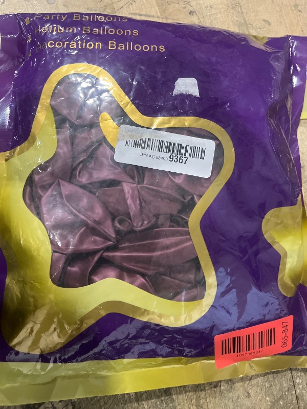 Photo 1 of (Burgundy) Balloons 