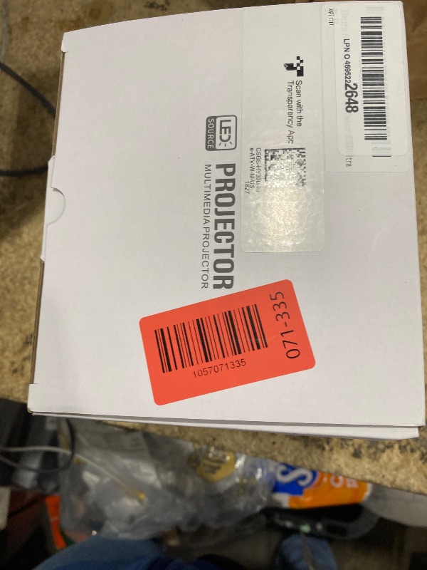 Photo 1 of ?Electric Focus?Magcubic Mini Projector 4K Support, Portable Projector with WiFi 6 and Bluetooth 5.4, Smart Proyector, 5W Soundbase Speaker, 180°Rotation for Home Theater