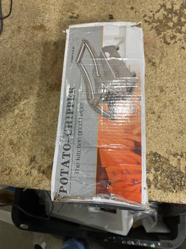 Photo 1 of **MISSING ASSEMBLY PIECE(S)*** Azooken Stainless Steel French Fry Cutter, 2-blade Potato Slicer No-Slip Suction Base French Fry Cutter with 1 Peeler, Perfect for Potatoes, French Fries, Cucumber,Vegetables Carrot