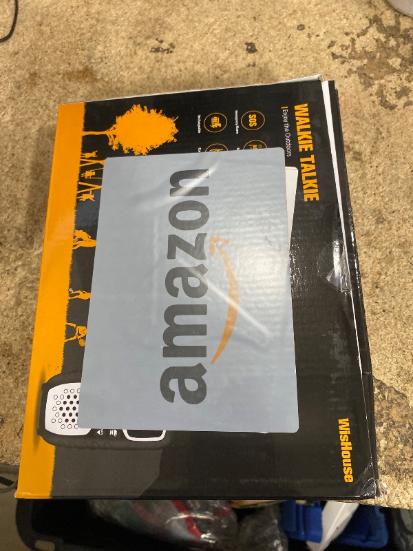 Photo 1 of ***POSSIBLY FOR PARTS/ MISSING ASSEMBLY PIECES & BATTERIES *** Wishouse Walkie Talkies for Adults Long Range-Rechargeable 4 Pack 2 Way Radios, Hiking Accessories Camping Gear Xmas Birthday Gift for Kids Family with Lamp,SOS Siren,NOAA Weather Alert,Easy t