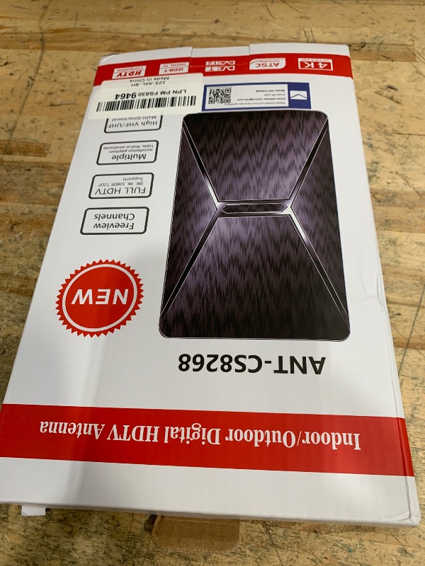 View 2 of 2026 Upgraded Indoor TV Antenna, 3600+ Miles Range HD Digital Antenna for Smart TV, Strongest with Amplified Signal Booster Supports 4K 8K 1080p All TVs- 38FT Coaxial Cable for Local Channels