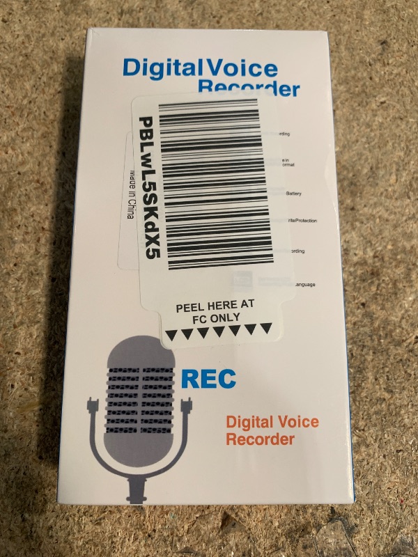 Photo 1 of 128GB (9800Hrs) Voice Recorder w/Type-C, Audio Recording Device with AI-Intelligent Noise Reduction, Digital Voice Activated Recorder 180 Days Storage Capacity for Lectures, Class, Work, Interviews