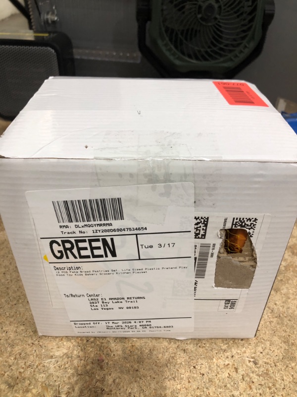 Photo 1 of 12 PCS Fake Bread Pastries Set, Life Sized Plastic Pretend Play Food Toy Kids Bakery Grocery Kitchen Playset