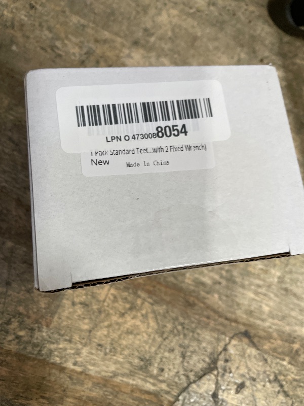 Photo 1 of 1 Pack Standard Teeth Model Adult Standard Typodont Demonstration Denture Model for Kids Dental Teaching, Clean Display, Education, Study (No Wisdom Teeth)(with 2 Fixed Wrench)