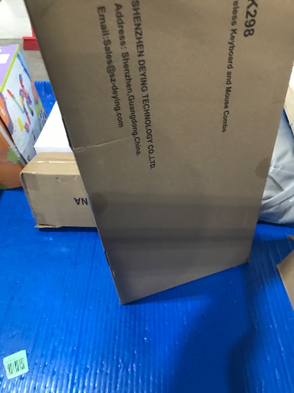 Photo 1 of **MSSSING MOUSE**Wireless Keyboard and Mouse Combo, EDJO Full-Sized 2.4GHz USB Computer Wireless Keyboard and Optical Mouse for Windows, Mac, Laptop/Desktop/PC