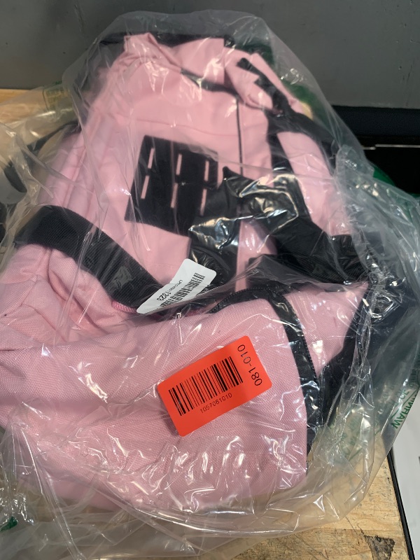 Photo 1 of ***BROKEN ZIPPER***
Trahzia Tactical Tool Bag for Women, 16 Inches Tool Storage Organizer Box with Wide Mouth, Large Toolbag Toolbox with Handle, Pink (Empty Bag Only)