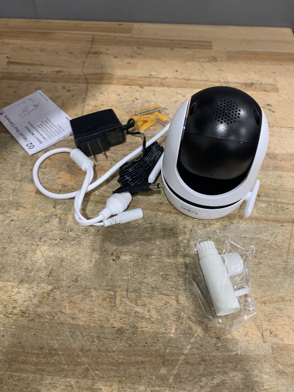 Photo 1 of (used, no mount) Tapo 3K 5MP Outdoor Pan/Tilt Security Wi-Fi Camera – 360° View, Free Person/Vehicle Detection, Starlight Color Night Vision, IP66, Sound and Light Alarm, Works w/Alexa and Google Home, VistaCam 360°