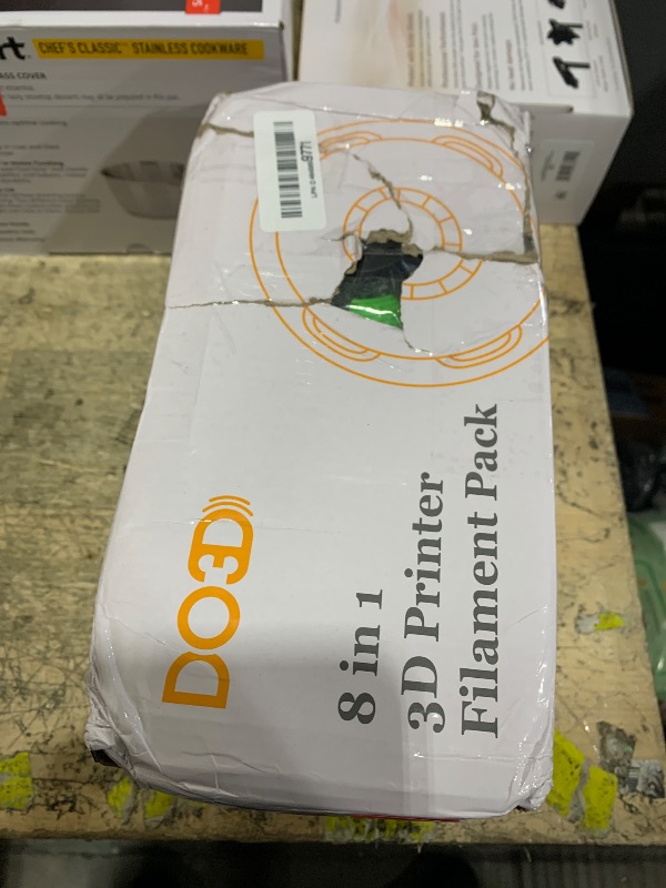 Photo 1 of 1.75mm 3D Printer PLA Filament 8 Colors Bundle: Pink, Yellow, Orange, Lime Green, Sky Blue, Cyan, Beige, Rose Red, 8 Spools Packed, Each 250g, Total 2Kg 3D Printing Material, 250g x 8 Spools