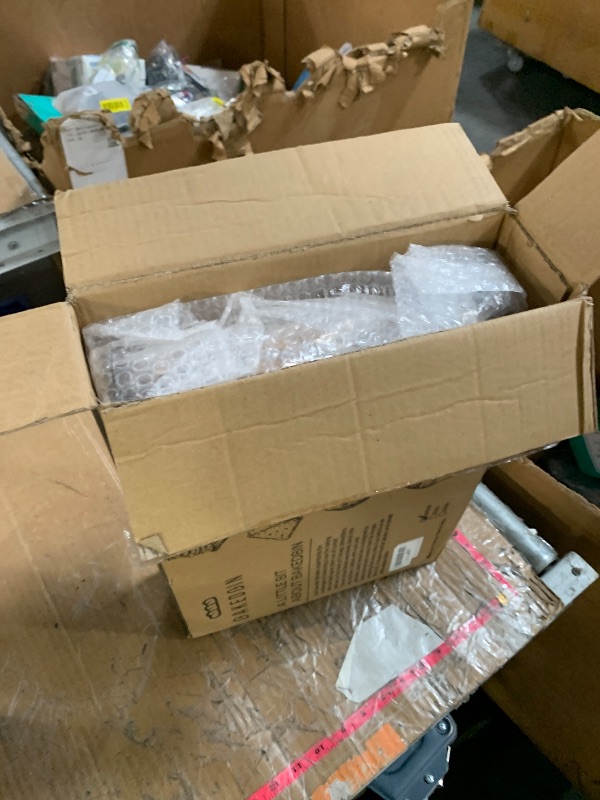 Photo 1 of ***(MAJOR DAMAGE/ SEE NOTES)***BakedBin Corner Bread Box for Kitchen Countertop - New 2025 Design, Vintage Bamboo Wooden BreadBox, Large, Double Layer Storage for Homemade Bread, Sourdough, Panera, Under Cabinet Organizer