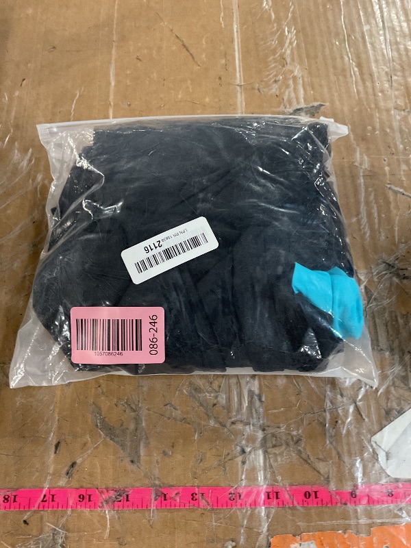 Photo 1 of (LARGE-MED) (BAGGED) FAIRANCE Women Two Piece Rash Guard Sets UPF50+ Swim Dress with Shorts Black Blue L