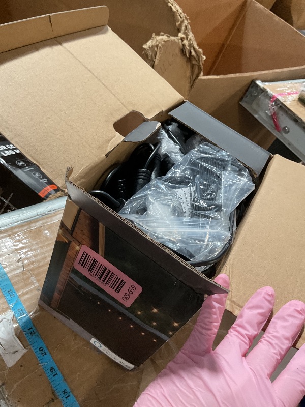 Photo 1 of XMCOSY+ Outdoor String Lights Smart, 49Ft RGBCWIC Patio Lights Waterproof, App Control, Compatible with Alexa, Color Changing LED String Light for Outside Yard Garden Porch