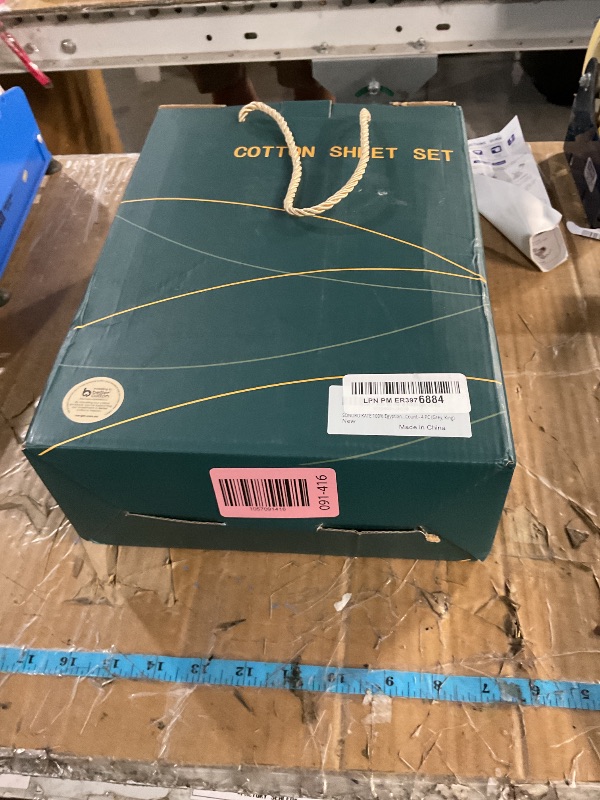 Photo 1 of (king)(used) SONORO KATE 100% Egyptian Cotton Sheets Set, Extra Deep Pocket up to 18"-24",1000 High Thread Count