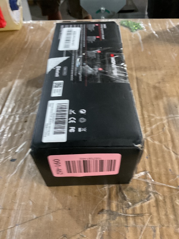 Photo 1 of (POWER TESTED) Monster Shock Portable Bluetooth Speaker, True Wireless Speaker, 30W Loud Stereo Sound, IPX6 Waterproof,17 Hours Playback, Bluetooth 5.4 TWS Pairing ?Outdoor Speakers with Handle
