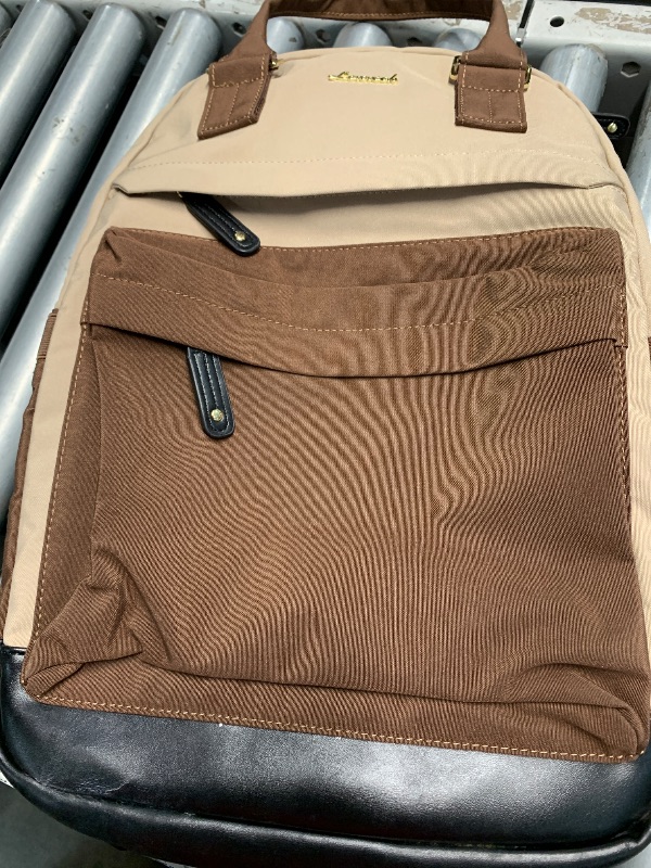 Photo 1 of (used)(damaged)(see images) LOVEVOOK Travel Laptop Backpack Women, 15.6 Inch Anti-theft Laptop Bag with USB Port, Fashion Waterproof Computer