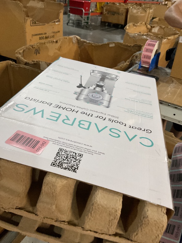 Photo 1 of ***LIKE NEW/OPEN BOX***CASABREWS CM5418 Espresso Machine 20 Bar, Compact Espresso Maker with Steam Milk Frother, Stainless Steel Coffee Machine with 34oz Removable Water Tank for Cappuccino, Latte, Silver