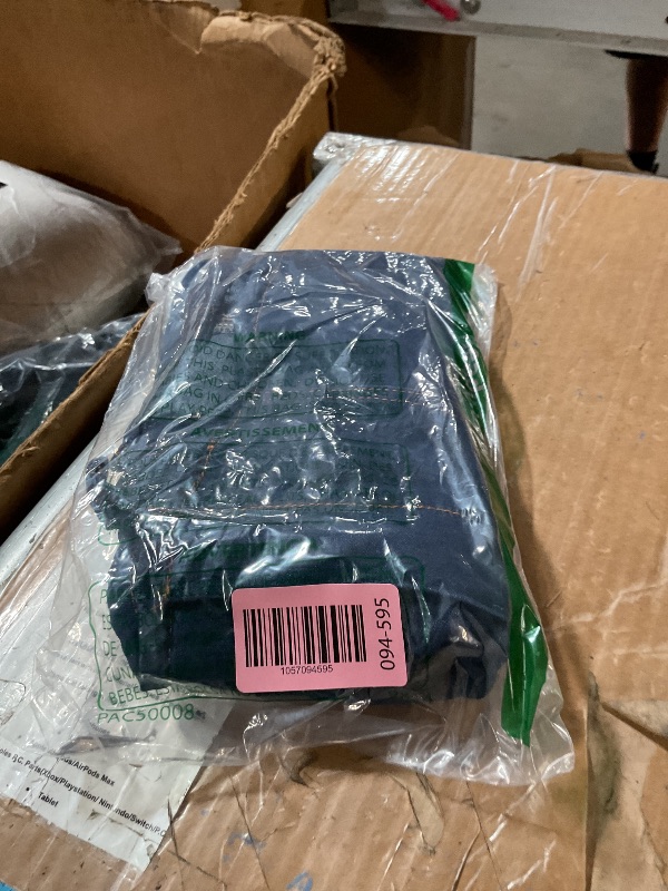 Photo 1 of (BAGGED) (USED/FAIR) Perbai Women's Crewneck Button Down Denim Vest Tank Top Slim Jean Waistcoat Jacket with Pockets(DarkBlue-L)