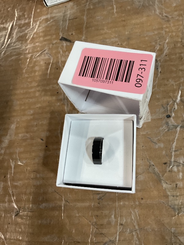 Photo 1 of (PARTIAL SET) Vital Health Smart Ring for Women Black Vital Health Ring Smart Rings for Men with Fitness Tracking, Sleep Monitor, Activity Tracking, App (Size 11).