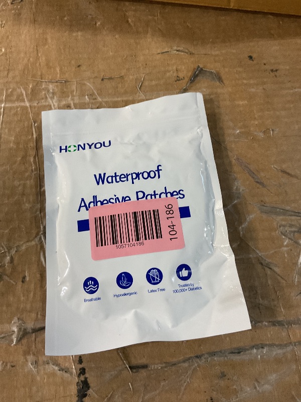 Photo 1 of HONYOU 50Pack G6 Adhesive Patches Waterproof & Sweatproof Transparent Tape for Dexcom G6 Over Patch CGM Sensor Covers 10 Days Long Fixation Latex-Free & Hypoallergenic