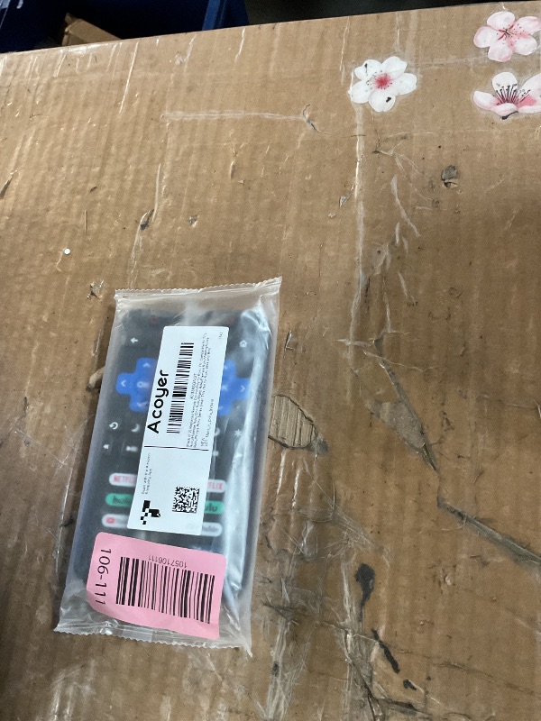 Photo 1 of (Pack of 2) Replacement-Remote-Control for Roku-TV,Compatible for TCL Roku/Hisense Roku/Onn Roku/Philips Roku Smart TVs(Not for Roku Stick and Box)