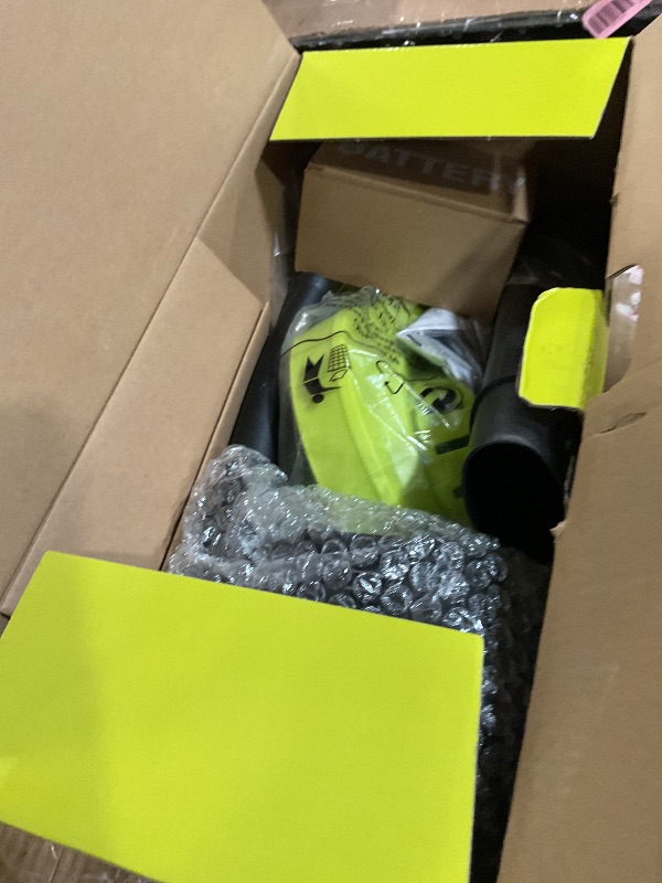 Photo 1 of (missing battery) Leaf Blower Cordless - 21V Powerful Electric Leaf Blower with 2 Batteries and Charger, 2 Speed Modes, 2.0Ah Lightweight Battery Powered Leaf Blowers for Lawn Care, Patio, Dust, Blowing Leaves