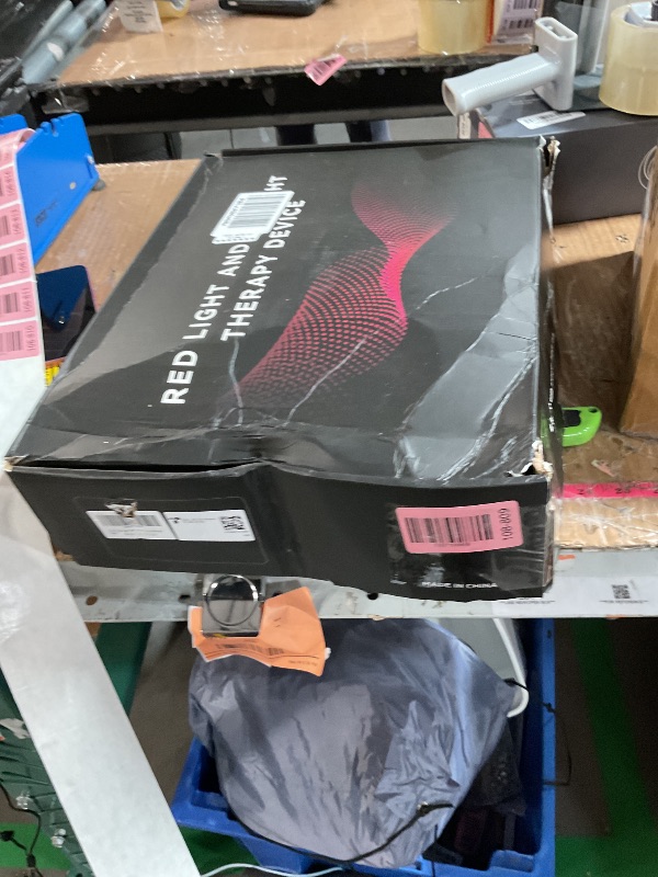 Photo 1 of ***for parts only****
Red Light Therapy for Face and Body, Red Infrared Light Therapy Lamp with Stand Led 660nm Red Light-Therapy& 850nm Infrared Light Device for Body