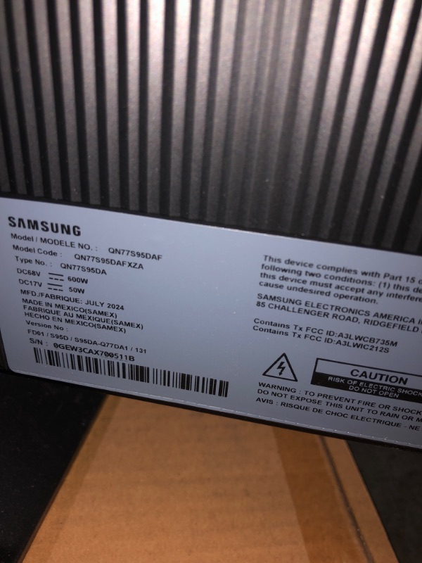 Photo 1 of
Samsung 75-Inch Class Neo QLED 4K QN80F Series, Vision AI, Mini LED Smart TV (2025 Model, 75QN80F) Neo Quantum HDR, Object Tracking Sound Lite w/Dolby Atmos