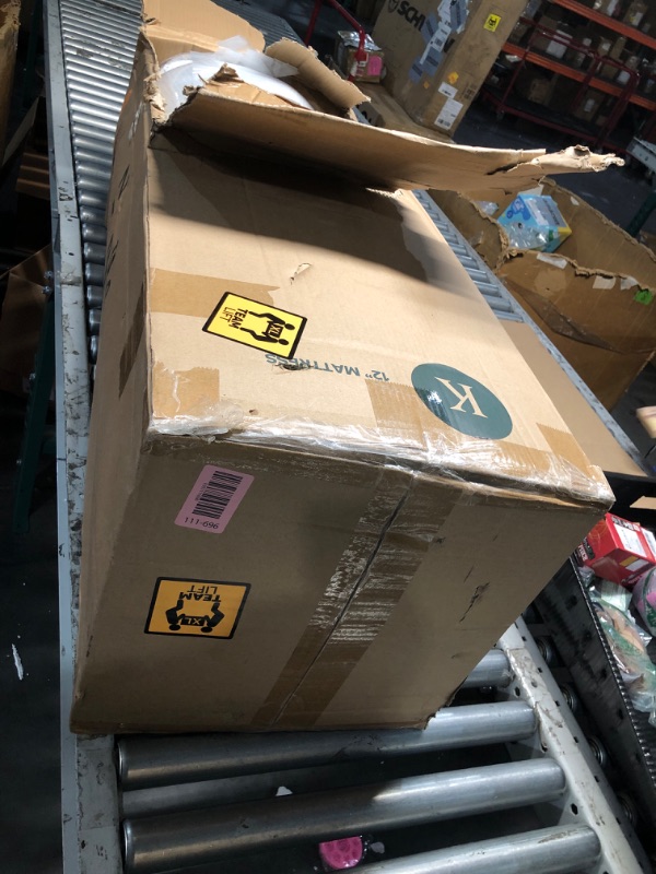 Photo 1 of 
ZINUS 12 Inch Queen Green Tea Memory Foam Mattress [New Version], Fiberglass free, Medium Firm Feel, Zoned Pressure Relief, Certified Safe Foams