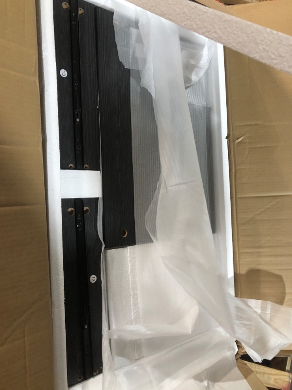 Photo 1 of PALETIZED ITEM< TWO LARGE BOXES, TRAIILER PICKUP YITAHOME 36" Bathroom Vanity with Sink Set, Vintage Bathroom Cabinet Vanity with Resin Basin, Extra Large Storage with 2 Soft-Closing Doors & 3 Drawers, Black