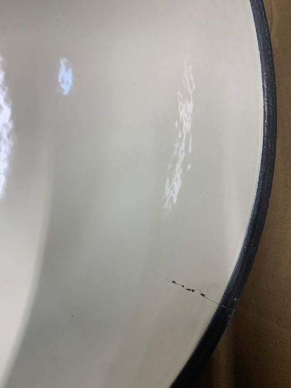 Photo 1 of ?CUKOR 7QT Dutch Oven Pot With Lid, Enameled Cast Iron Dutch Oven For Bread Baking, Non-Stick Bread Pot for Oven/Stovetop (Roast, Braising, Stewing, Soups)