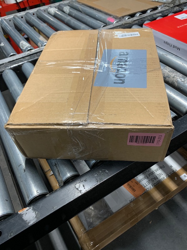 Photo 1 of (partial set) TEAMIX 42 inch Large [Dual] [Monitor] [Riser],Rustic Brown Extra Long TV [Stand Wood & Steel Desktop [Riser] with Storage for [Dual] Screen Office Desk Organization