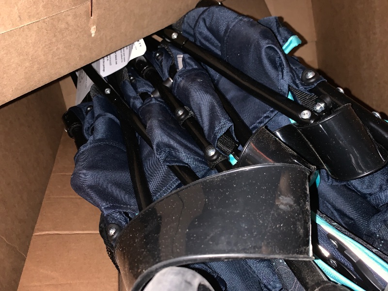 Photo 1 of 
Delta Children LX Side by Side Stroller - with Recline, Storage & Compact Fold, Night Sky