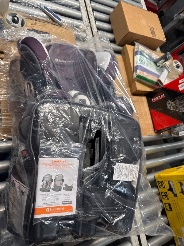 Photo 1 of (used/fair) Baby Trend Hybrid SI 3-in-1 Combination Booster Seat with Side Impact Protection, Dash Plum