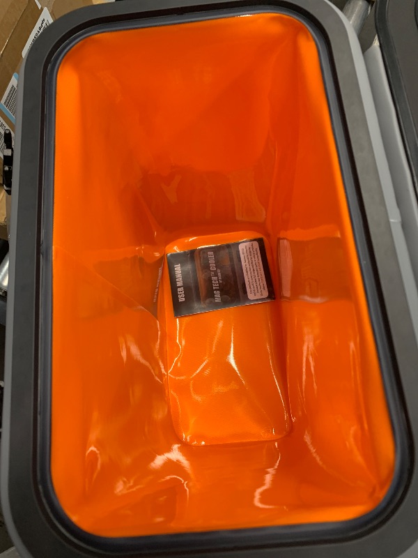 Photo 1 of Novoto Magnetic Backpack Cooler 30 Can, Zipperless Soft Sided Cooler Bag for Men & Women, Insulated Portable Ice Chest Box for Tailgating, Beach, Lunch, Picnic, Kayak (Gray)