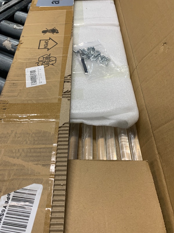 Photo 1 of (partial set) simprefine 2 Pack 32'' Tall 10'' Dia. Clear Floor Vase Wedding Decoration Table Centerpiece Crystal Acrylic Flower Stand Floral Display Rack Backdrop Column for Event Décor