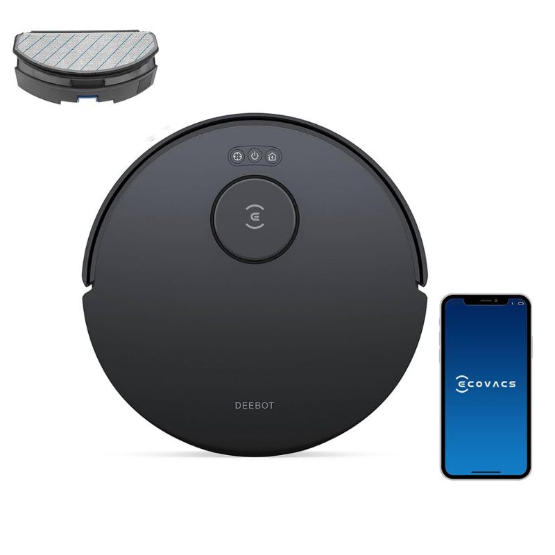 Photo 1 of ***SEE NOTES***
ECOVACS DEEBOT N20 Robot Vacuum Cleaner and Mop,8000Pa Strong Suction, ZeroTangle Brush, 300 Minutes Runtime,TrueMapping Intelligent Path Planning