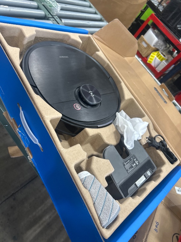 Photo 1 of ***SEE NOTES***
ECOVACS DEEBOT N20 Robot Vacuum Cleaner and Mop,8000Pa Strong Suction, ZeroTangle Brush, 300 Minutes Runtime,TrueMapping Intelligent Path Planning
