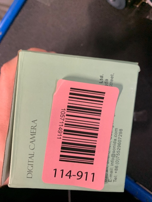 Photo 1 of (USED/FAIR) Digital Camera, 1080P Kids Digital Camera with 16X Digital Zoom, Flashlight, Compact Digital Point and Shoot Camera for Kids Children Boys Girls Beginners, 2 Batteries, Date Stamp, Black