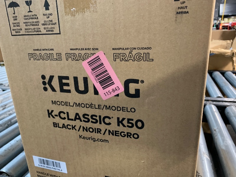 Photo 1 of ***FACTORY SEALED***Keurig K-Classic Coffee Maker K-Cup Pod, Single Serve, Programmable, 6 to 10 oz. Brew Sizes, Black