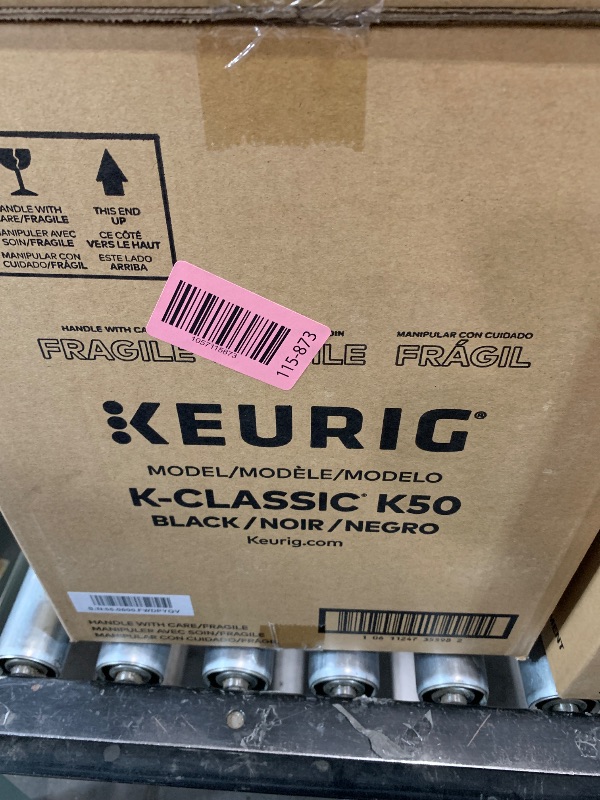 Photo 1 of ***FACTORY SEALED***Keurig K-Classic Coffee Maker K-Cup Pod, Single Serve, Programmable, 6 to 10 oz. Brew Sizes, Black