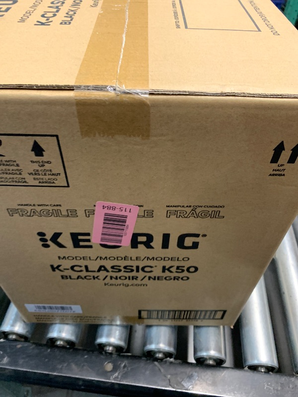 Photo 1 of ***FACTORY SEALED***Keurig K-Classic Coffee Maker K-Cup Pod, Single Serve, Programmable, 6 to 10 oz. Brew Sizes, Black