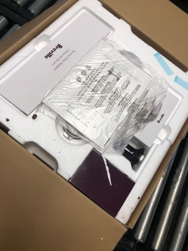 Photo 1 of (minor damage) (untested) Breville Barista Express Espresso Machine BES870XL, Brushed Stainless Steel