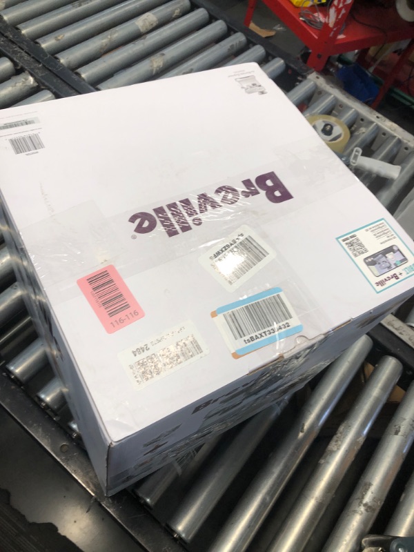 Photo 1 of (minor damage) (untested) Breville Barista Express Espresso Machine BES870XL, Brushed Stainless Steel