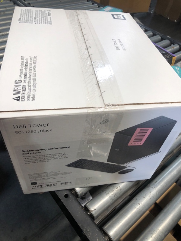 Photo 1 of *** SEE NOTES*** Dell Tower Desktop ECT1250 - Intel Core Ultra 7-265 Processor, Intel UHD Graphics, 32GB DDR5 5600MT/s Memory, 1TB M.2 SSD, 3.0 SD Card Reader, Wired Keyboard and Mouse, Basic Onsite Service
