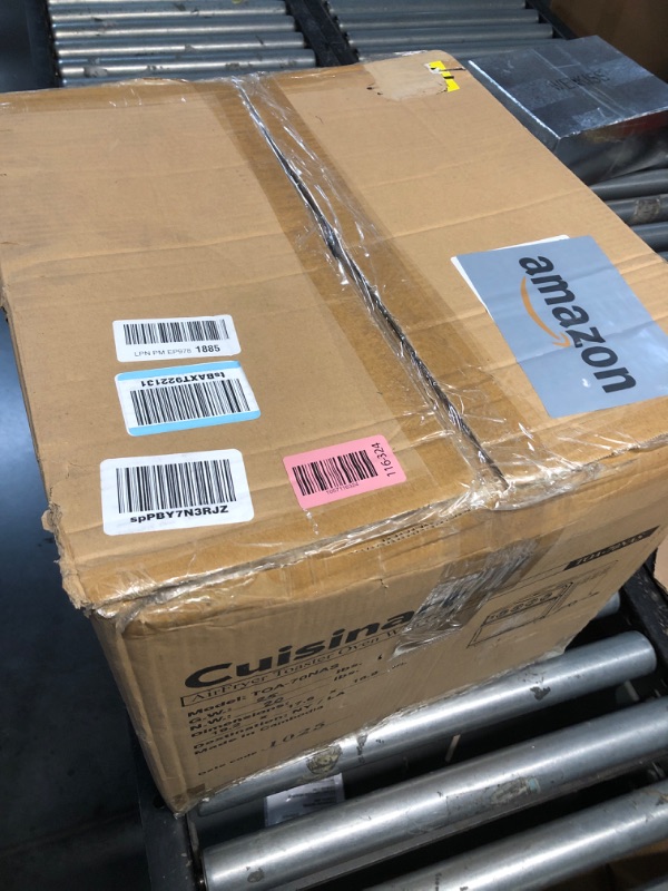 Photo 1 of (PARTS) (NON-FUNCTIONAL) GE Mechanical Air Fryer Toaster Oven + Accessory Set | Convection Toaster with 7 Cook Modes | Large Capacity Oven - Fits 12" Pizza | Countertop Kitchen Essentials | Stainless Steel