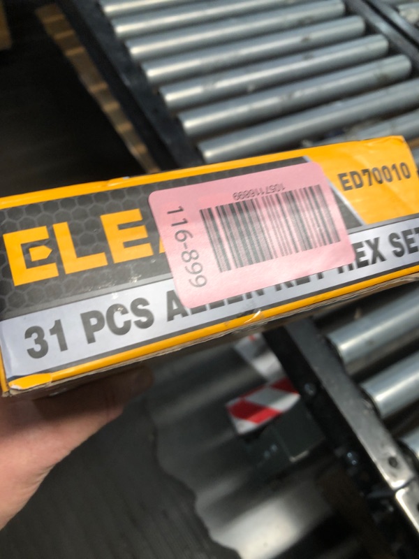 Photo 1 of 31-Piece Hex Key Set - Allen Wrench Set, SAE and Metric Allen Keys MM(0.7mm-10mm) SAE(0.028"-3/8) Heat-Treated, Torque Handle, High Leverage, Long & Short Keys, Easy Organization